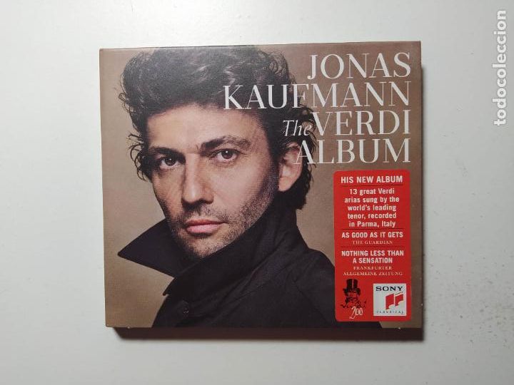 CDs de m&uacute;sica: Jonas Kaufmann. - The Verdi Album. CD. TDKCD306