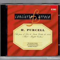 CDs de Musique: CONCIERTO BARROCO Nº 64 - H. PURCEL - ODA PARA EL DÍA DE SANTA CECILIA - EDICIONES DEL PRADO 1993. Lote 309930143