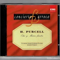 CDs de Musique: CONCIERTO BARROCO Nº 60 - H. PURCEL - ODAS Y MÚSICA FÚNEBRE - EDICIONES DEL PRADO 1993. Lote 309930148
