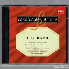 CDs de Musique: CONCIERTO BARROCO Nº 8 - J.S. BACH - CONCIERTOS PARA VIOLÍN, CONCIERTO PARA VIOLÍN Y OBOE - ED PRADO. Lote 309930808