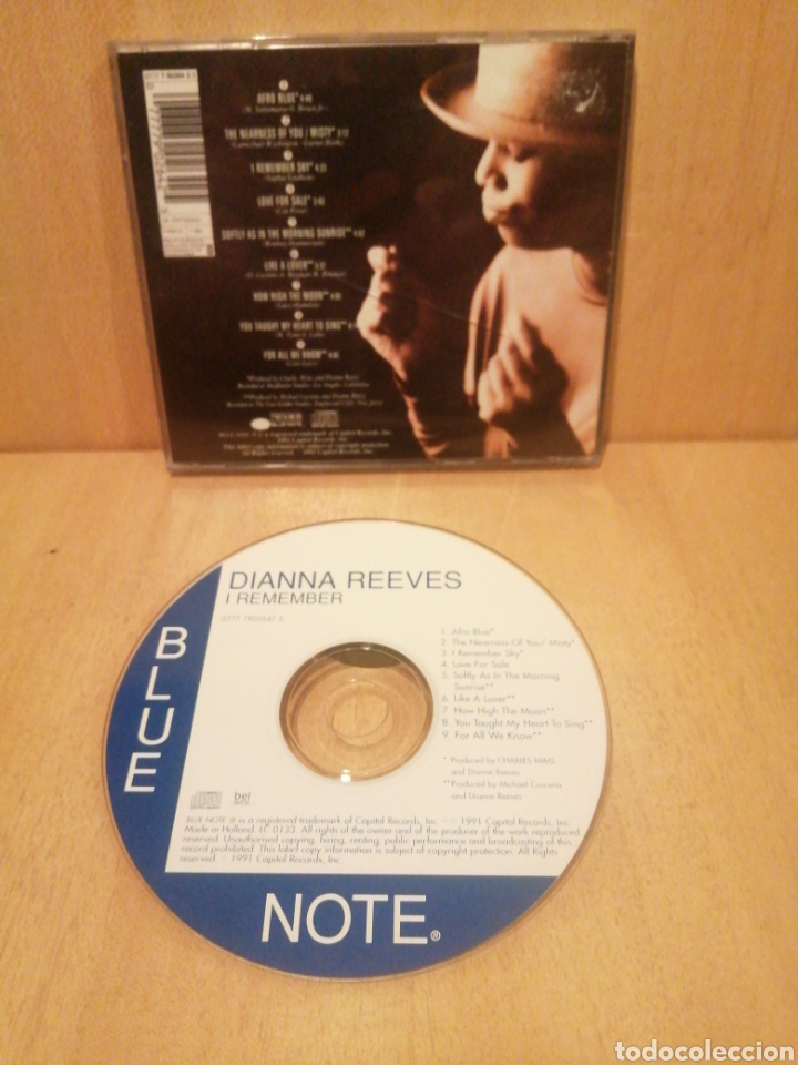 CDs de m&uacute;sica: Dianna Reeves. I remember. A&ntilde;o 1991. - Foto 2