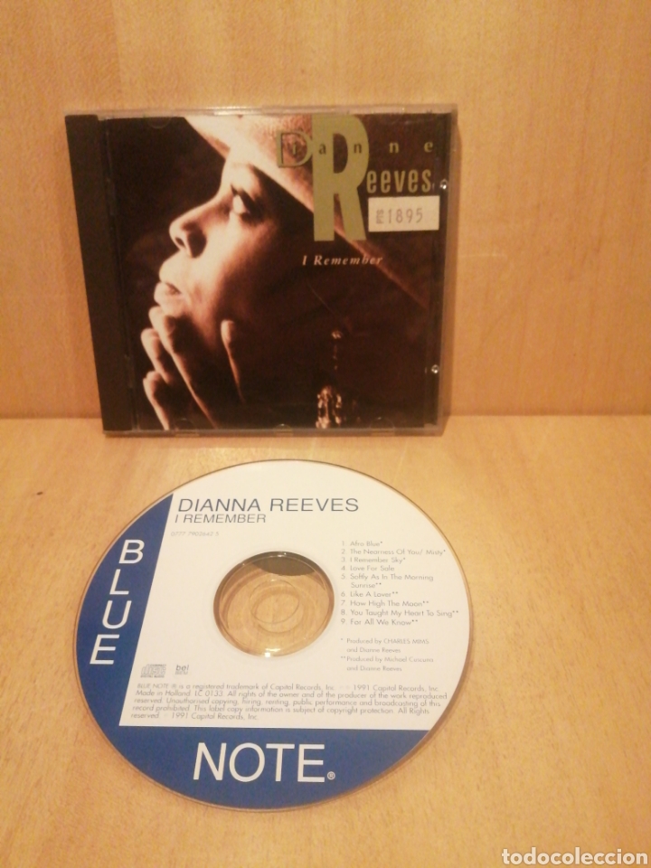 CDs de m&uacute;sica: Dianna Reeves. I remember. A&ntilde;o 1991. - Foto 1