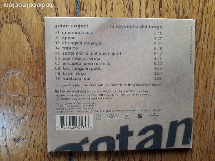 CDs de m&uacute;sica: Gotan project - la revancha del tango - Foto 4