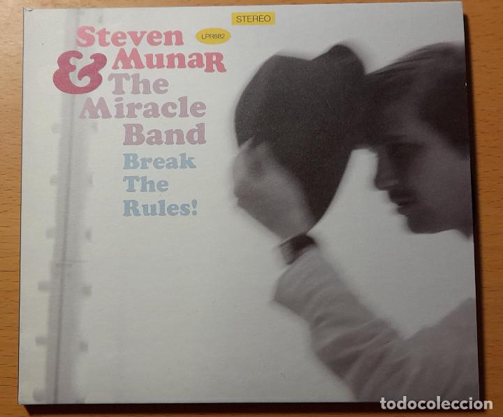 CDs de m&uacute;sica: STEVEN MUNAR & THE MIRACLE BAND &rdquo;break the rules&rdquo; - Foto 1