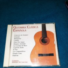 CDs de Música: CD GUITARRA CLÁSICA ESPAÑOLA. GUITARISTA ANTONIO DE LUCENA 1995. Lote 310025873