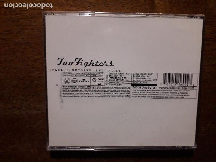 CDs de m&uacute;sica: Foo fighters - there is nothing left to lose - Foto 3