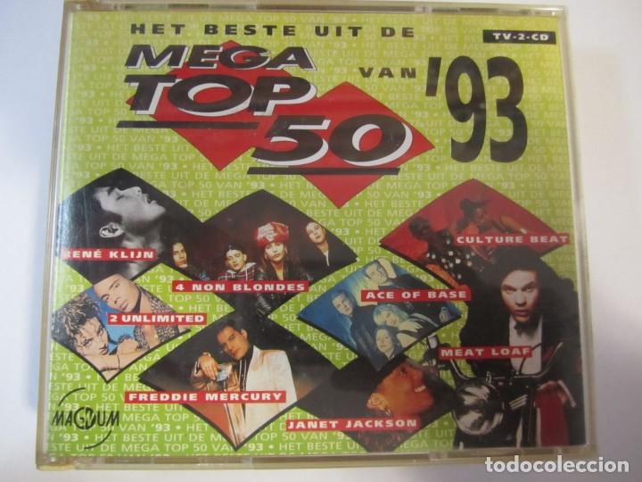 CDs de m&uacute;sica: doble cd het beste uit de mega top 50 van 93 - Foto 1