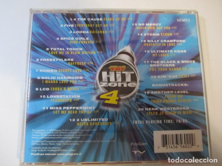 CDs de m&uacute;sica: cd tmf hitzone 4 todays hottest tracks - Foto 2