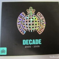 CDs de Música: TRIPLE CD MINISTRY OF SOUND DECADE 2000-2009. Lote 310086653