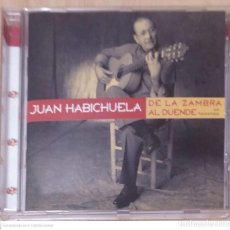 CDs de Música: JUAN HABICHUELA (DE LA ZAMBRA AL DUENDE - HOMENAJE) CD 1999 ALEJANDRO SANZ, CHANO LOBATO JOSE MERCE. Lote 310110578