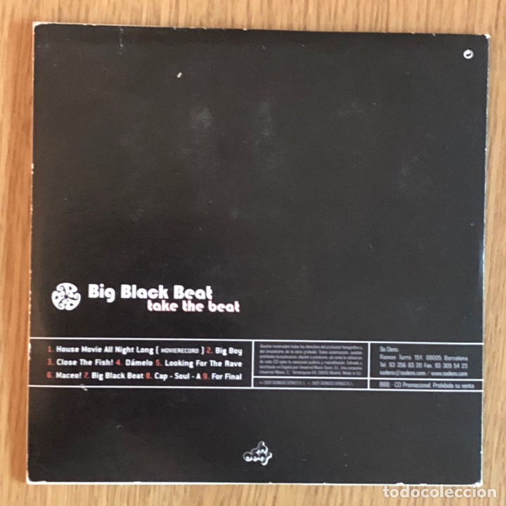 CDs de m&uacute;sica: Big Black Beat - Take The Beat - CD - Foto 2