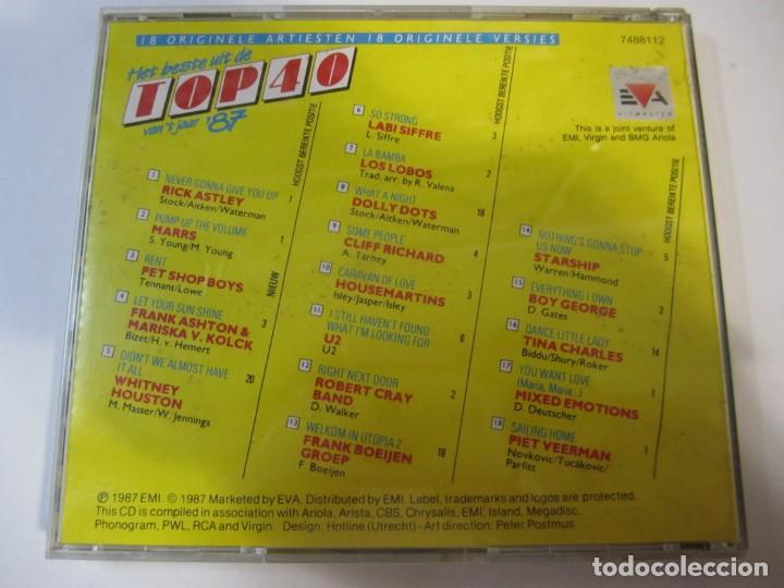 CDs de m&uacute;sica: cd het beste uit de top 40 vant jaar 1987 - Foto 2