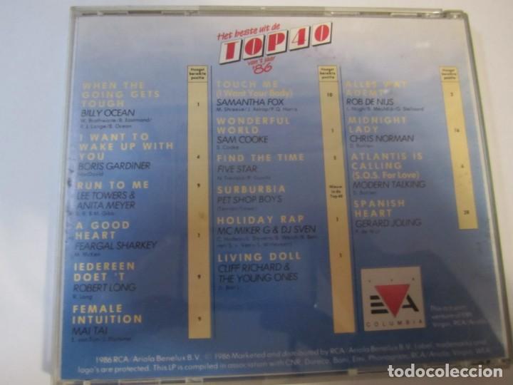 CDs de m&uacute;sica: cd het beste uit de top 40 vant jaar 86 - Foto 2