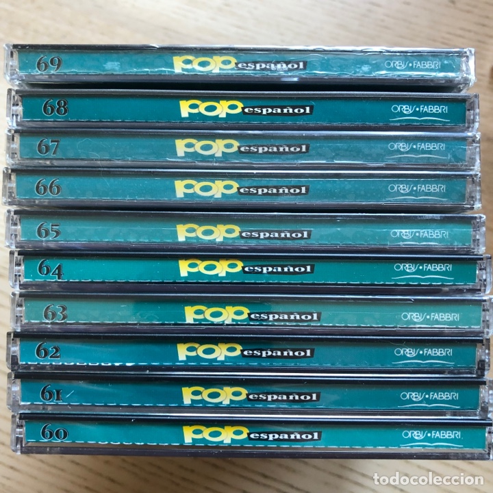 CDs de m&uacute;sica: Pop Espa&ntilde;ol 4 tomos y 59 CD. ediciones Orbis - Foto 5