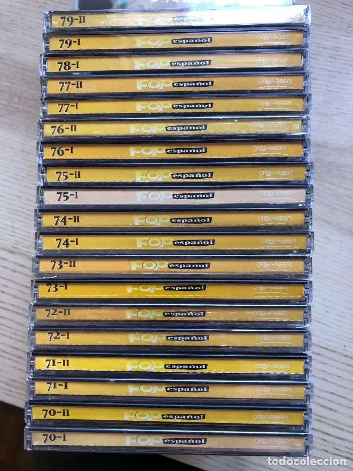 CDs de m&uacute;sica: Pop Espa&ntilde;ol 4 tomos y 59 CD. ediciones Orbis - Foto 6