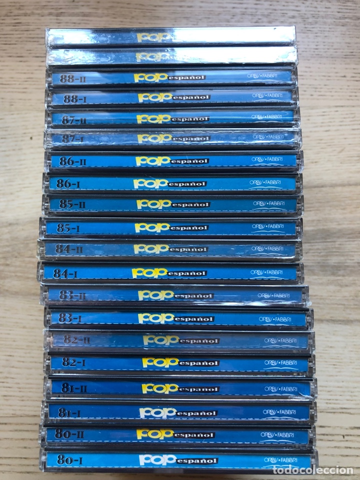 CDs de m&uacute;sica: Pop Espa&ntilde;ol 4 tomos y 59 CD. ediciones Orbis - Foto 7