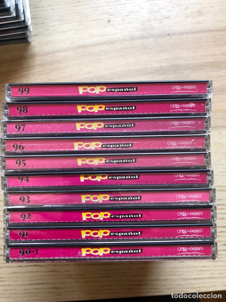 CDs de m&uacute;sica: Pop Espa&ntilde;ol 4 tomos y 59 CD. ediciones Orbis - Foto 8