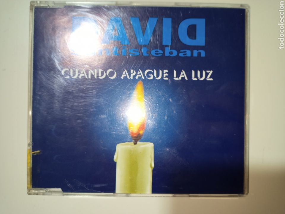 CDs de m&uacute;sica: David Santisteban - Cuando apague la luz - Foto 1