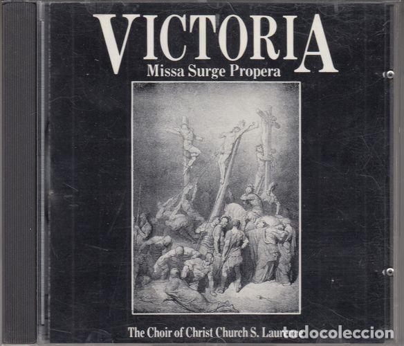 CDs de M&uacute;sica: VICTORIA - MISSA SURGE PROPERA - THE CHOIR OF CHRIST CHURCH S. LAURENCE - CD - C - 17