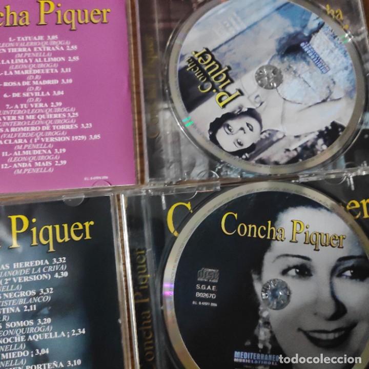 CDs de m&uacute;sica: ESTUCHE DE DOS CD DE CONCHA PIQUER, 24 EXITOS - Foto 2