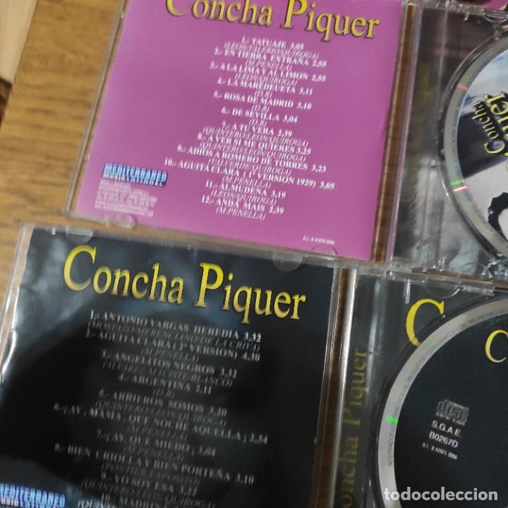 CDs de m&uacute;sica: ESTUCHE DE DOS CD DE CONCHA PIQUER, 24 EXITOS - Foto 3