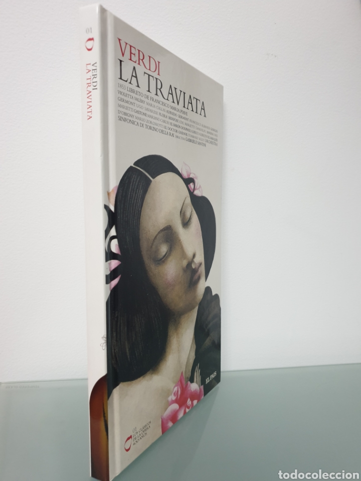 CDs de m&uacute;sica: Verdi La Traviata 1853 2 CD y Libro opera - Foto 2
