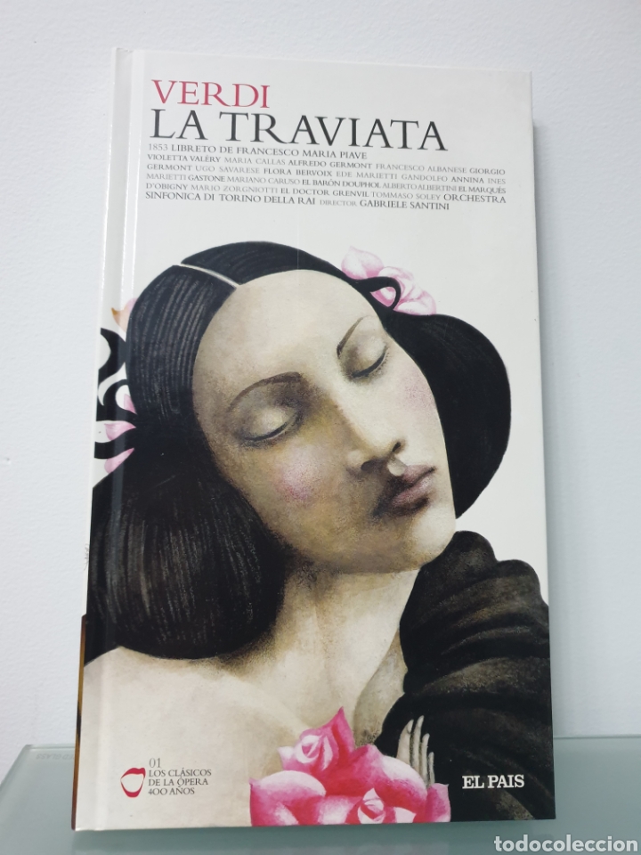 CDs de m&uacute;sica: Verdi La Traviata 1853 2 CD y Libro opera - Foto 1