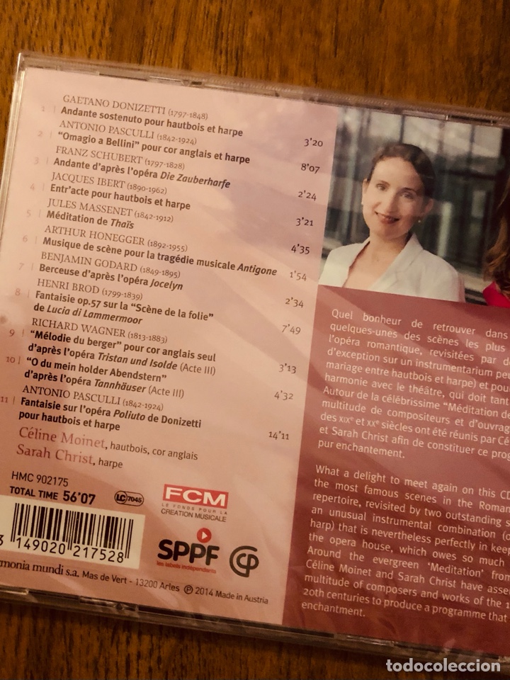 CDs de m&uacute;sica: CD Meditations - Celine Moinet oboe - Foto 3