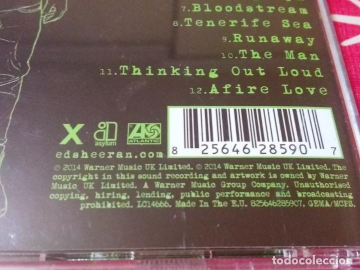 CDs de m&uacute;sica: ED SHEERAN - X - CD POP A&Ntilde;O 2014 - Foto 7