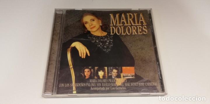 CDs de M&uacute;sica: L10- Maria Dolores Pradera Acompa&ntilde;ada Por Los Gemelos-CD DISC G+ PORT VG 2000