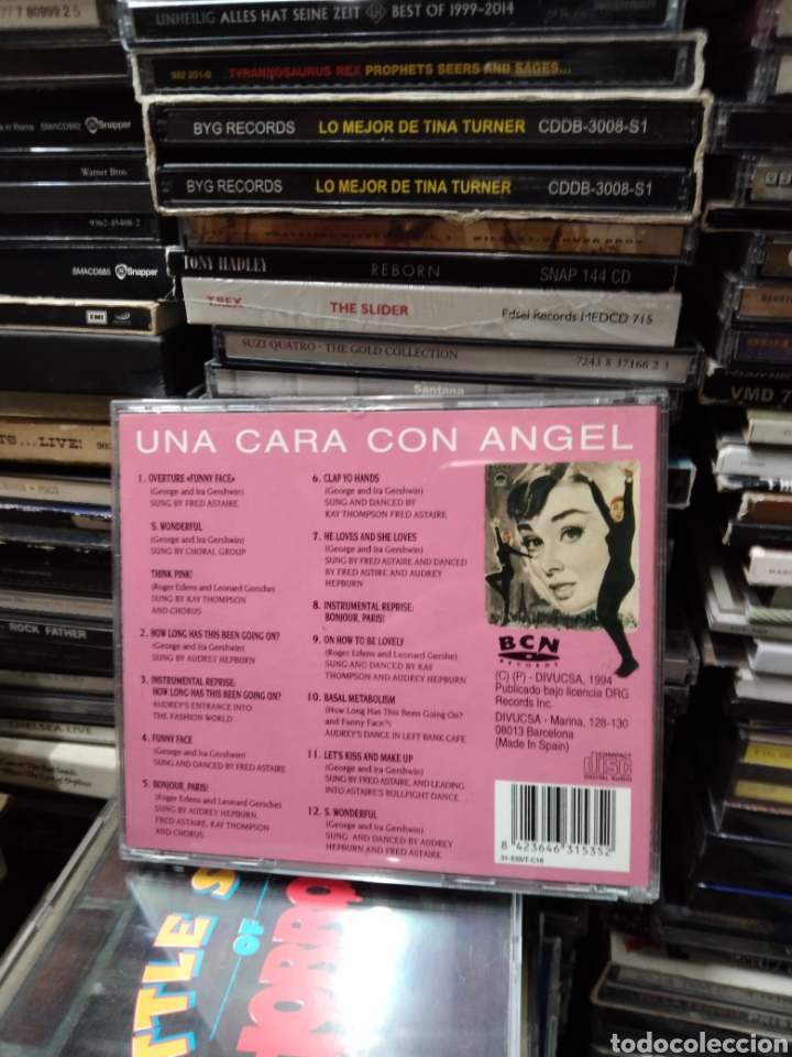 CDs de m&uacute;sica: Funny face una cara con &Aacute;ngel - Foto 2