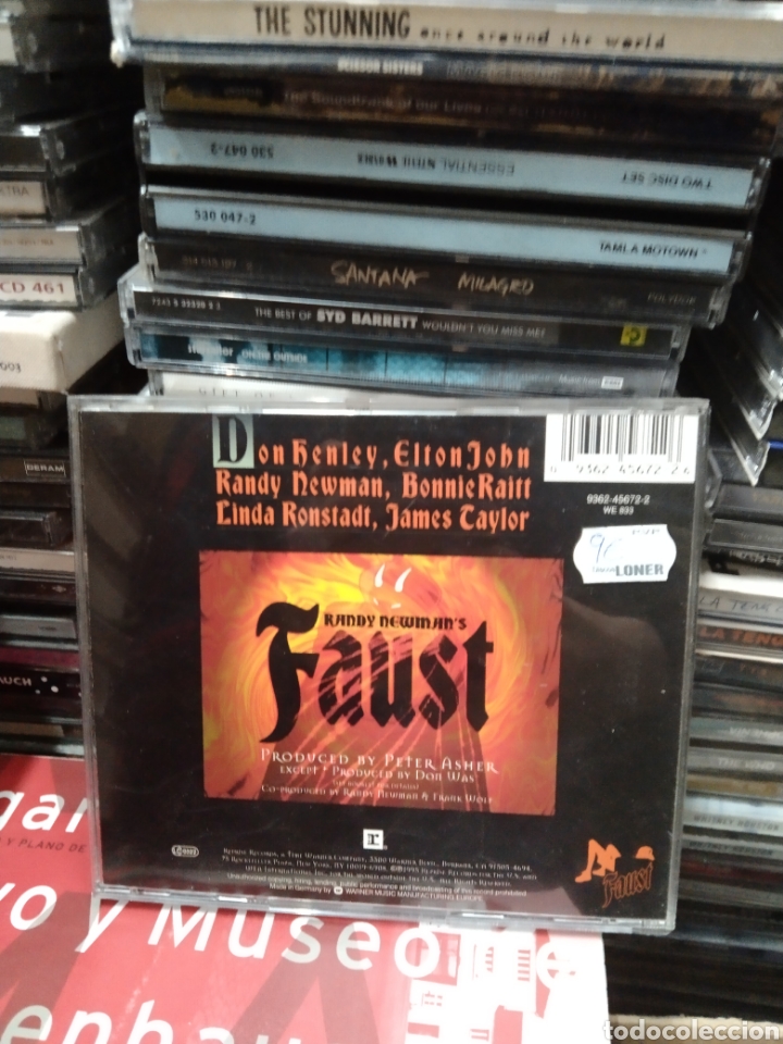 CDs de m&uacute;sica: Randy Newman faust fausto - Foto 2