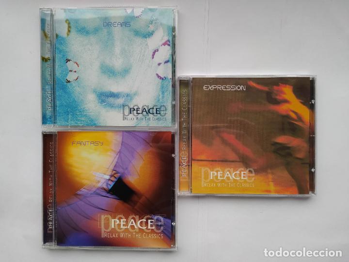CDs de m&uacute;sica: CONTEMPLATION. PEACE. RELAX WITHE THE CLASSICS. 3 CDS. TDKCD303 - Foto 3