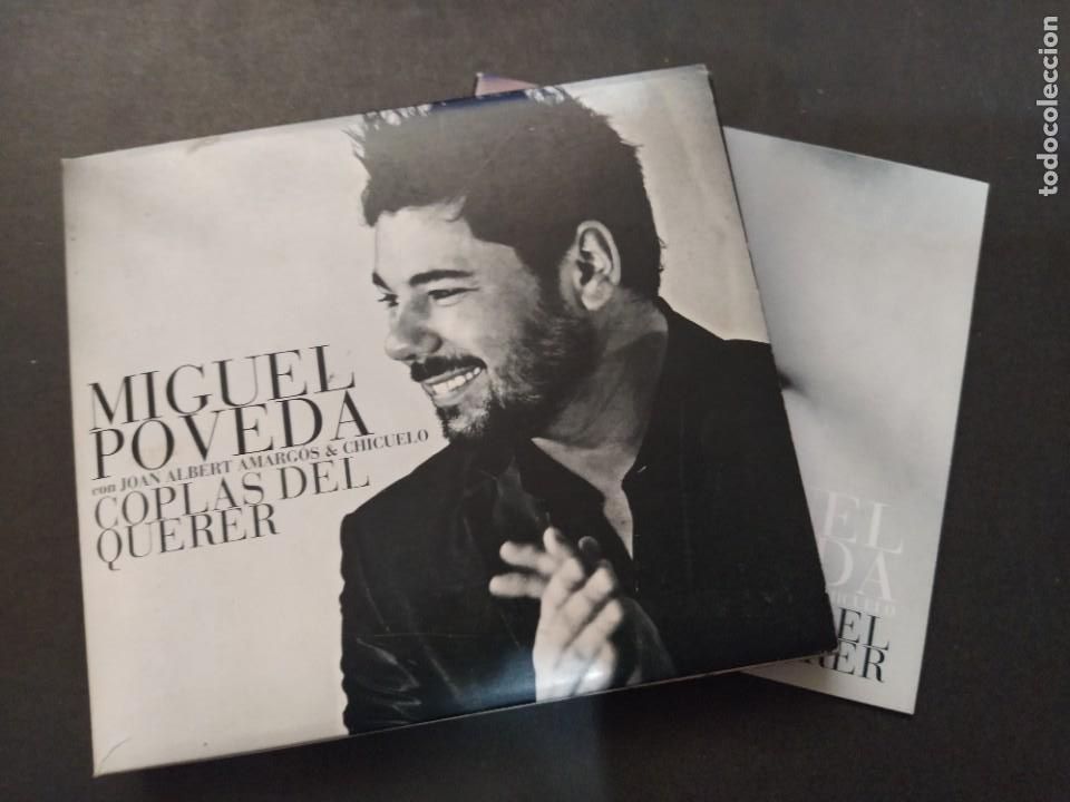 CDs de m&uacute;sica: MIGUEL POVEDA CD ORIGINAL DOBLE CON LIBRETO COPLAS DEL QUERER - Foto 1