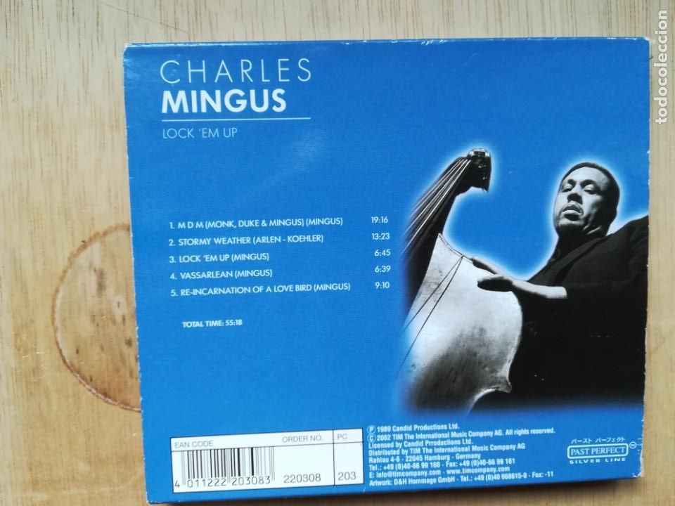 CDs de m&uacute;sica: Charles Mingus. Lock &acute;em up (LP Mingus + extras). CD - Foto 2
