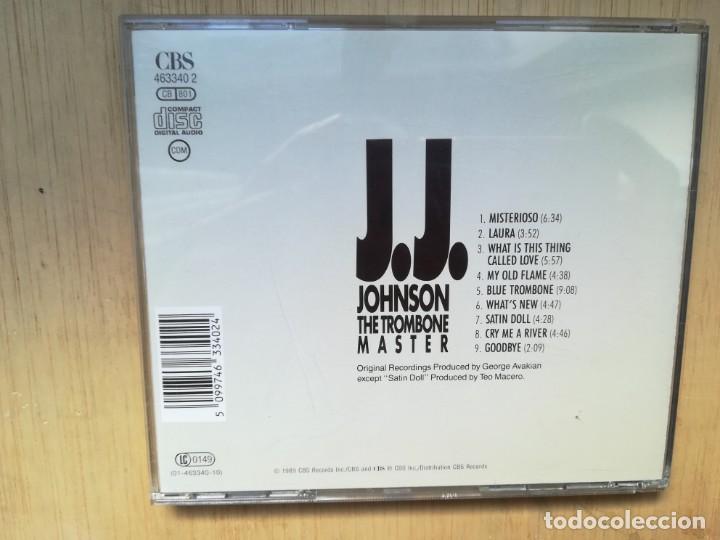 CDs de m&uacute;sica: JJ Johnson. The trombone master. CD - Foto 2