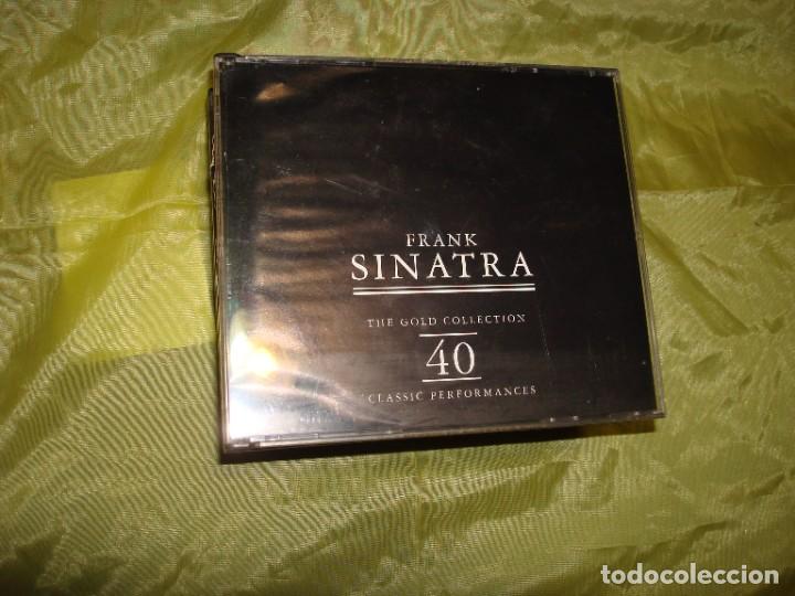 CDs de m&uacute;sica: FRANK SINATRA. THE GOLD COLLECTION. 2 CD&acute;S + LIBRETO - Foto 1