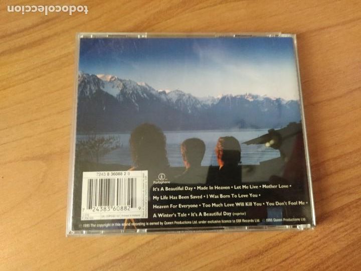 CDs de m&uacute;sica: Queen CD original made on heaven - Foto 3