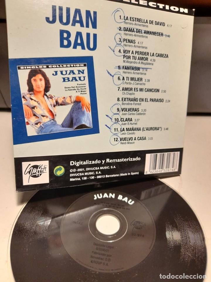 CDs de m&uacute;sica: CD JUAN BAU : SINGLES COLLECTION - Foto 3