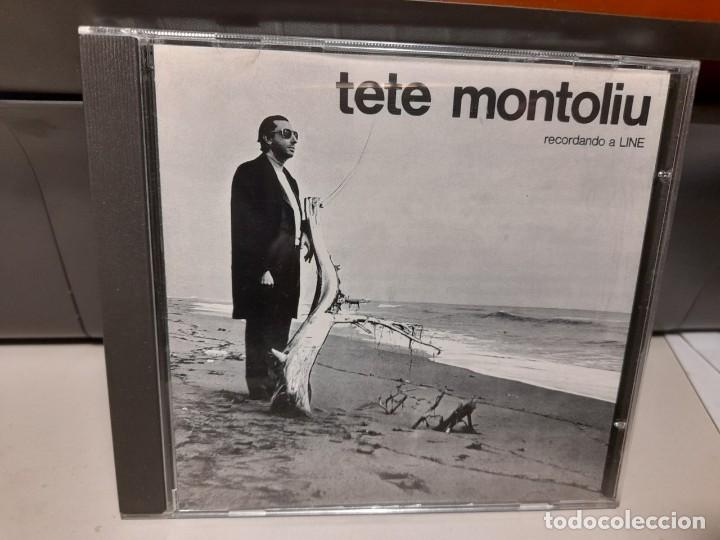 CDs de m&uacute;sica: CD TETE MONTOLIU : RECORDANDO A LINE - Foto 1