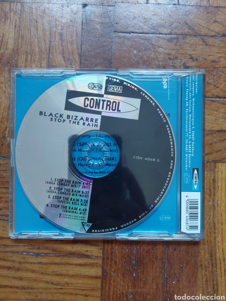 CDs de m&uacute;sica: Black Bizarre - Stop the rain (CD single) - Foto 2