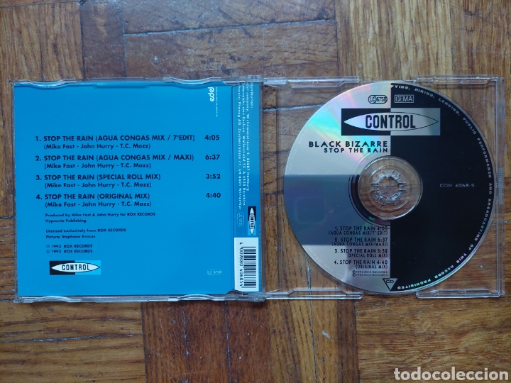 CDs de m&uacute;sica: Black Bizarre - Stop the rain (CD single) - Foto 3