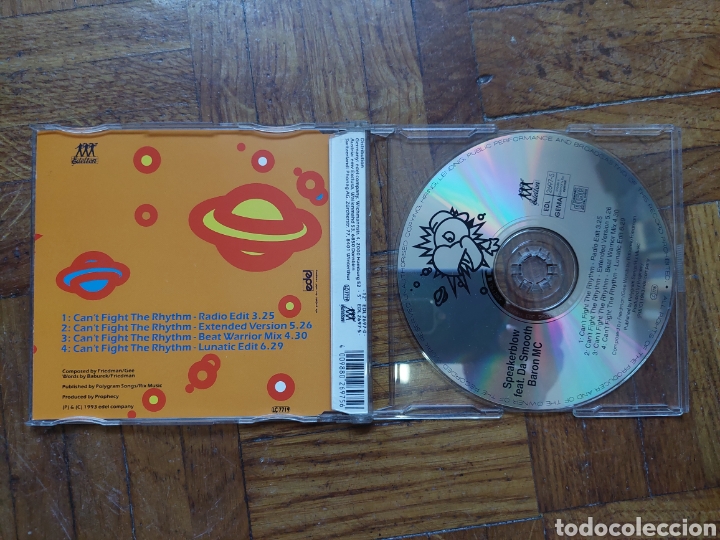 CDs de m&uacute;sica: Speakerblow feat Da Smooth Baron MC (CD single) - Foto 3