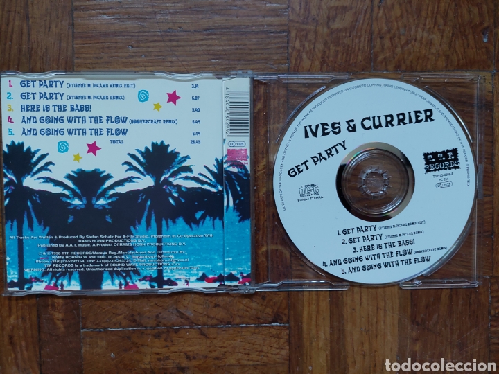 CDs de m&uacute;sica: Ives & Currier - Get party ( CD single) - Foto 3