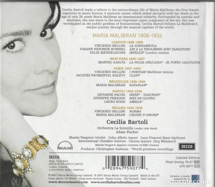CDs de m&uacute;sica: Cecilia Bartoli - Maria (cd+book decca 2007) - Foto 2
