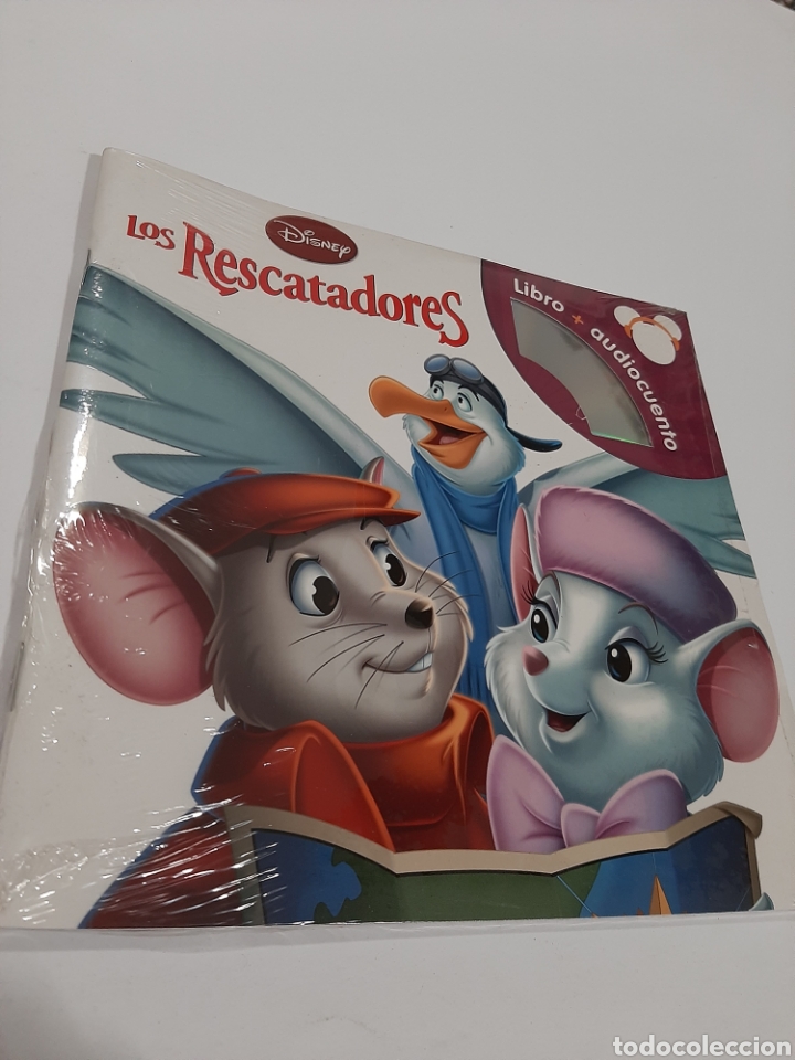 CD di Musica: Los rescatadores libro + audiocuento disney NUEVO PRECINTADO