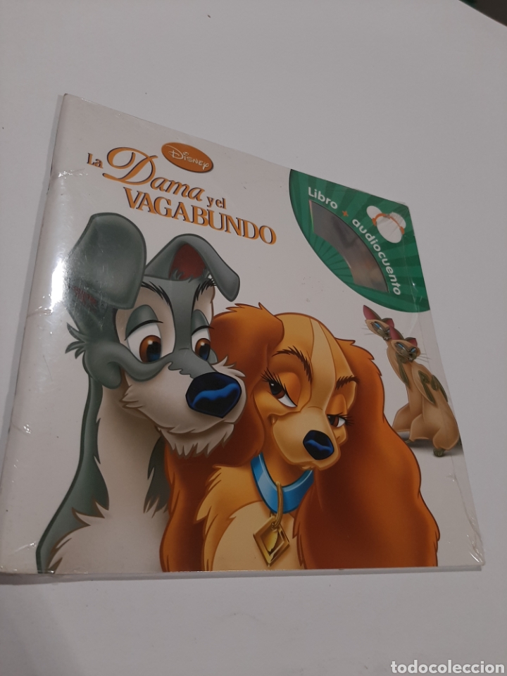 CDs de M&uacute;sica: La dama y el vagabundo libro + audiocuento disney NUEVO PRECINTADO