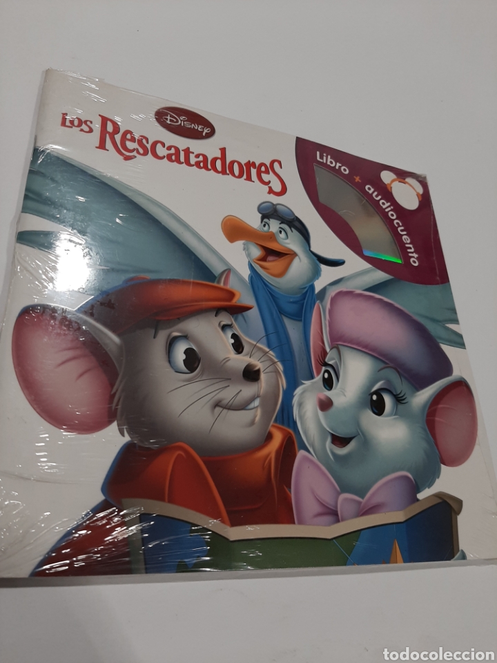 CD di Musica: Los rescatadores libro + audiocuento disney NUEVO PRECINTADO