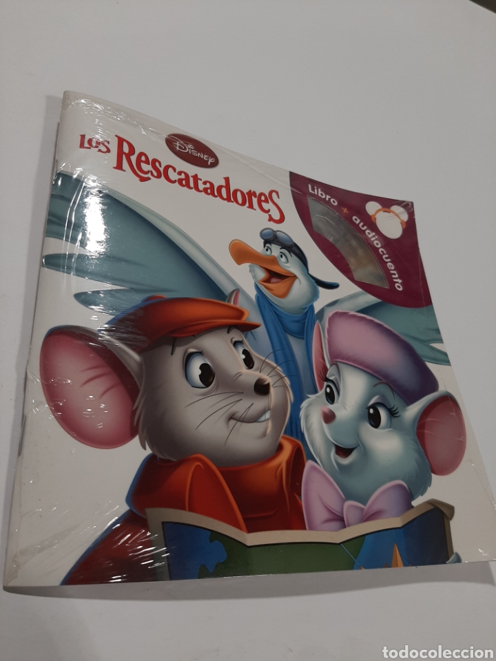 CD di Musica: Los rescatadores libro + audiocuento disney NUEVO PRECINTADO