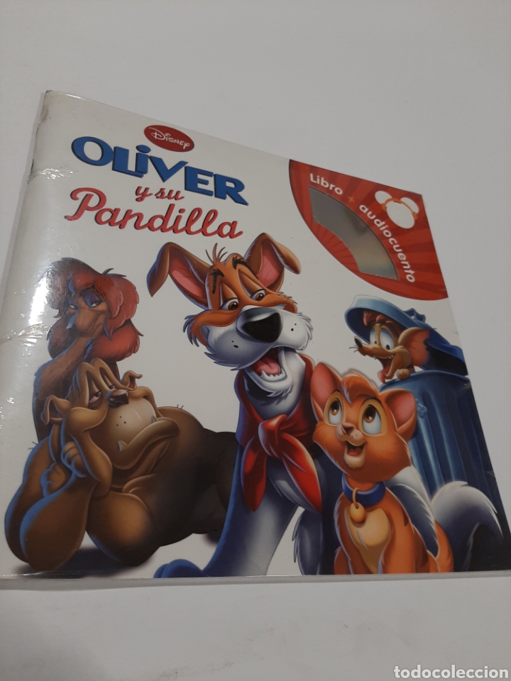 CDs de M&uacute;sica: Oliver y su pandillo libro + audiocuento disney NUEVO PRECINTADO